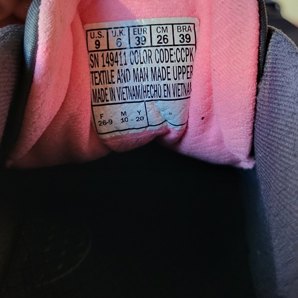 Skechers Go Walk Arch Fit Shoes Womens 9 Gray/ Pink Comfort Athletic - Picture 6 of 13